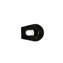 Зажим для шнура 4 мм KL цвет Чёрный + Белый (поштучно)  в Зеленодольске