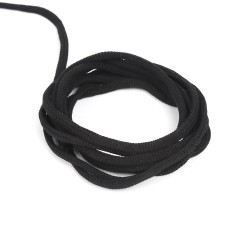 Шнур для одежды 4,5 мм,  Чёрный   в Зеленодольске