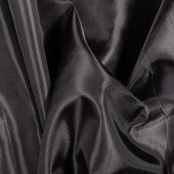 Ткань подкладочная Таффета 190Т, цвет Черный (на отрез)  в Зеленодольске