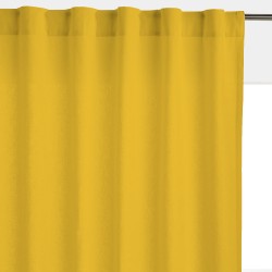Штора уличная на Трубной ленте (В-220*Ш-145) Желтая, (ткань Оксфорд 600)  в Зеленодольске