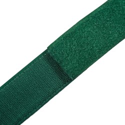 Контактная лента 40мм (38мм)  Зелёный (велькро-липучка, на отрез)  в Зеленодольске