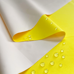 Водонепроницаемая Дышащая Мембранная ткань PU 10'000, цвет Жёлтый (на отрез)  в Зеленодольске