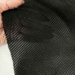 Сетка 3D трехслойная Air mesh 165 гр/м2, цвет Черный (на отрез)  в Зеленодольске