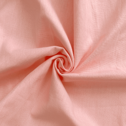 Ткань Перкаль, цвет Персиковый (на отрез)  в Зеленодольске