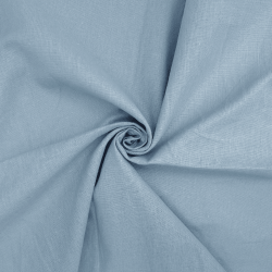 Ткань Перкаль, цвет Серый (на отрез) (100% хлопок) в Зеленодольске